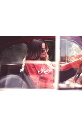 Dames - Knap Sweater Rood